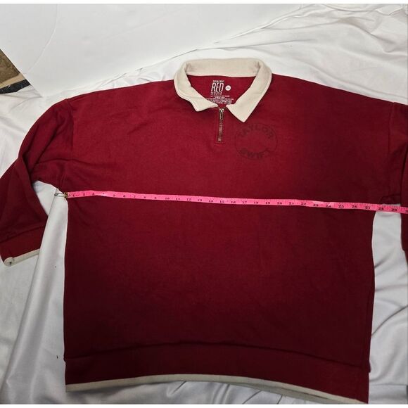 TAYLOR SWIFT Red Taylor's Version All Too Well zip polo sweatshirt sweater 2XL - Picture 12 of 13